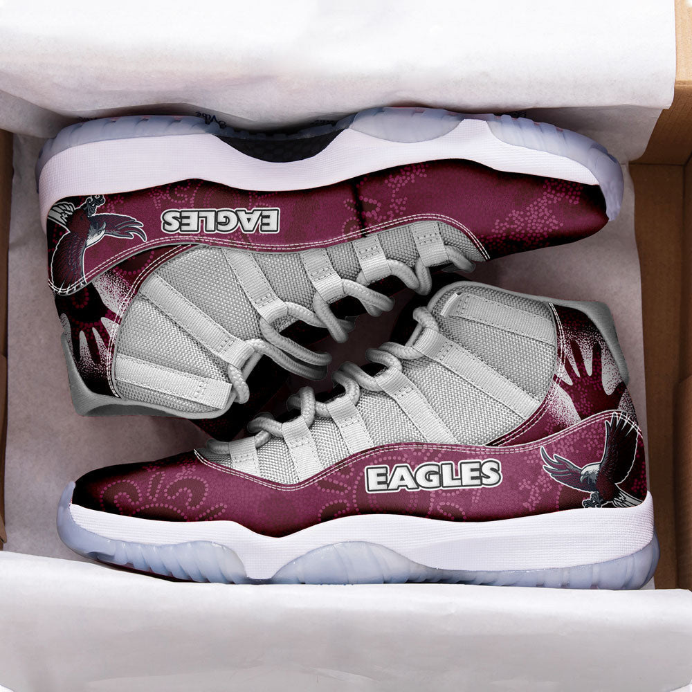 vibehoodie-shoes-manly-warringah-sea-eagles-indigenous-special-sneakers-j11