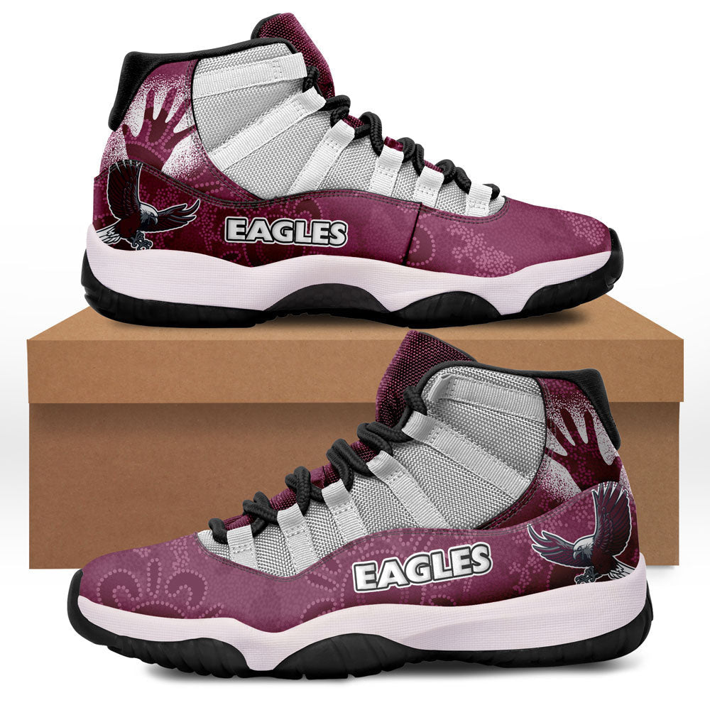 vibehoodie-shoes-manly-warringah-sea-eagles-indigenous-special-sneakers-j11