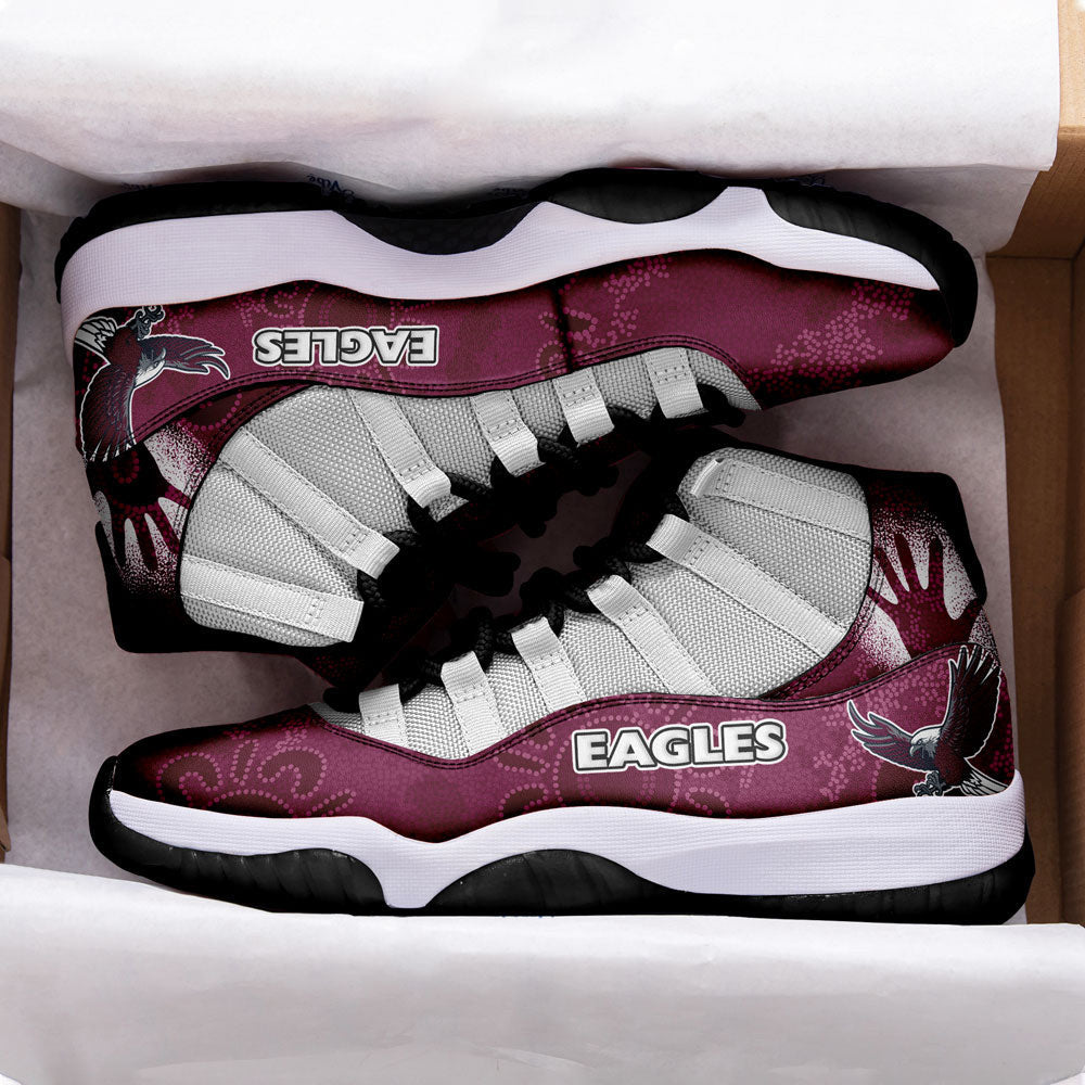 vibehoodie-shoes-manly-warringah-sea-eagles-indigenous-special-sneakers-j11