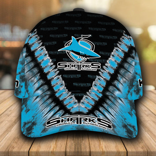nrl-cronulla-sutherland-sharks-classic-cap-custom-name