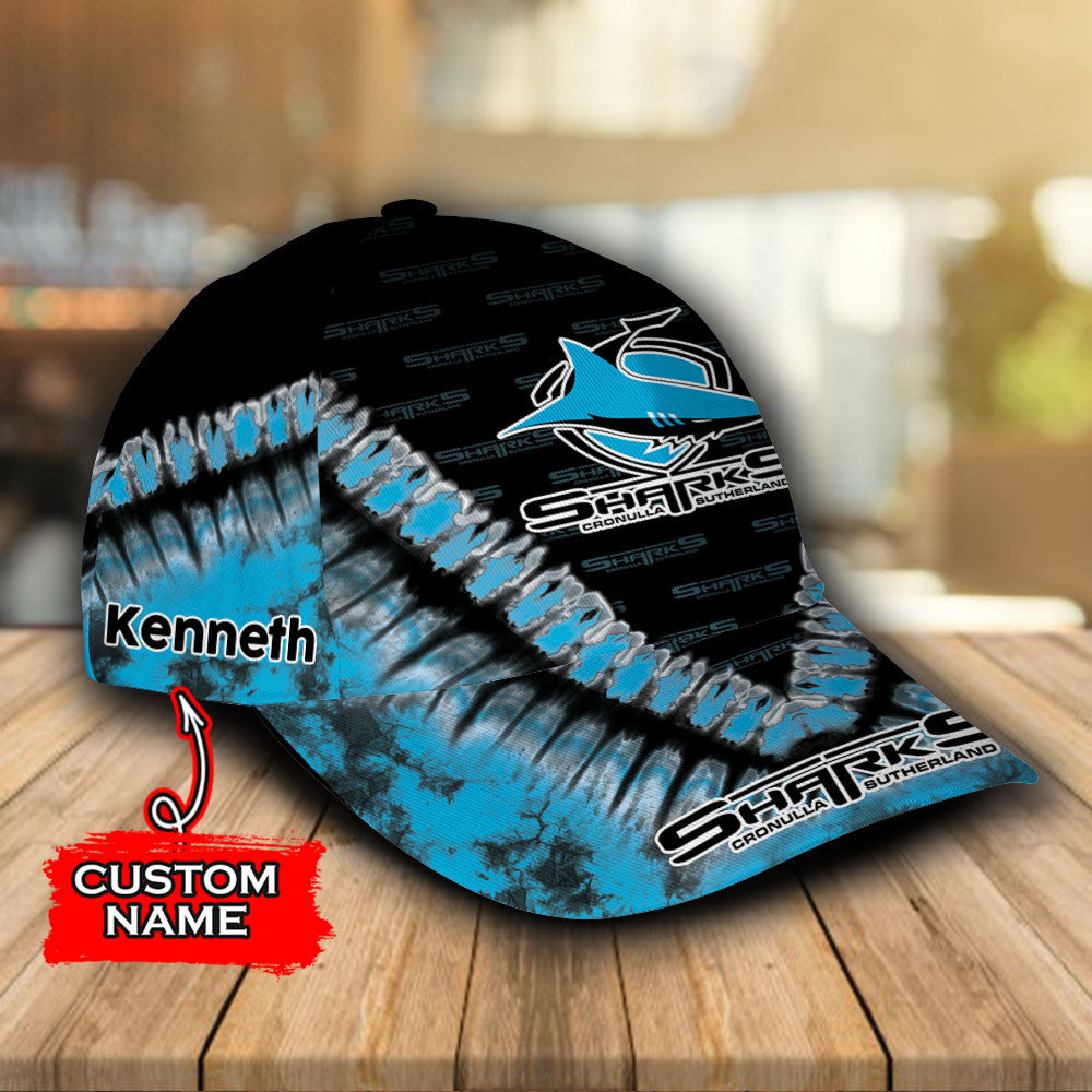 nrl-cronulla-sutherland-sharks-classic-cap-custom-name