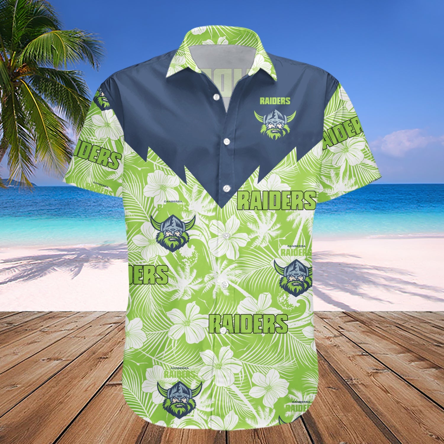canberra-raiders-hawaii-shirt-tropical-seamless-nrl