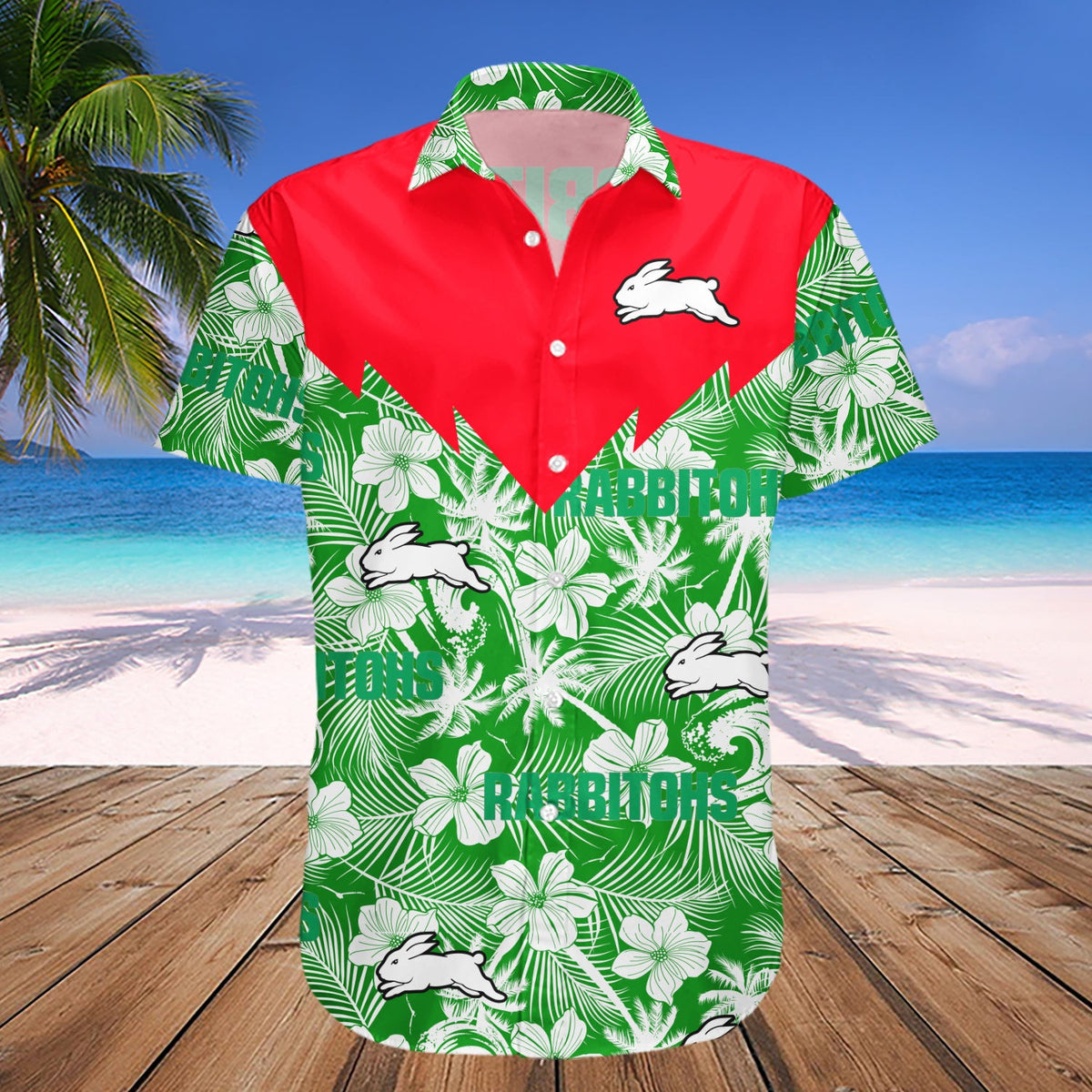 south-sydney-rabbitohs-hawaii-shirt-tropical-seamless-nrl