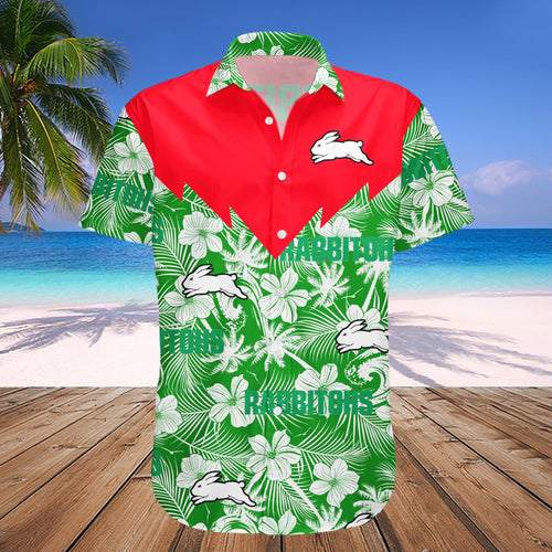 south-sydney-rabbitohs-hawaii-shirt-tropical-seamless-nrl