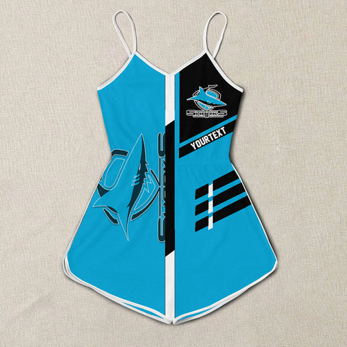 cronulla-sutherland-sharks-women-rompers-sport-style-nrl