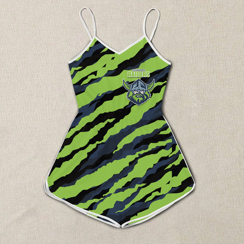 canberra-raiders-women-rompers-custom-text-nrl