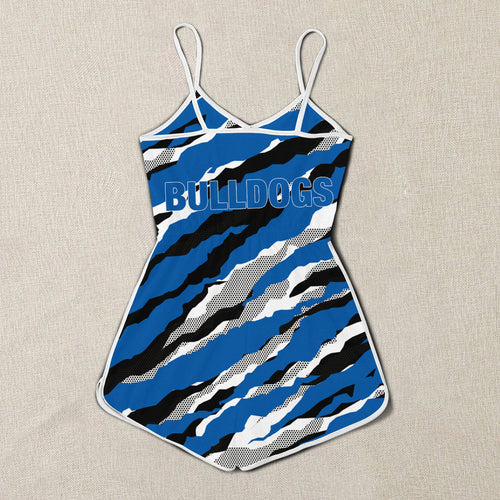canterbury-bankstown-bulldogs-women-rompers-custom-text-nrl
