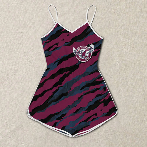 manly-warringah-sea-eagles-women-rompers-custom-text-nrl
