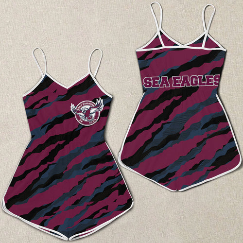 manly-warringah-sea-eagles-women-rompers-custom-text-nrl