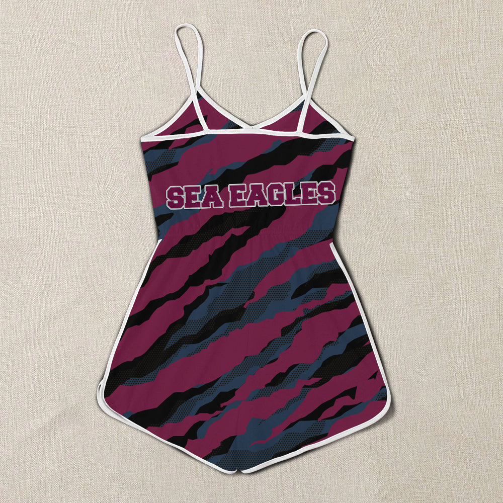 manly-warringah-sea-eagles-women-rompers-custom-text-nrl