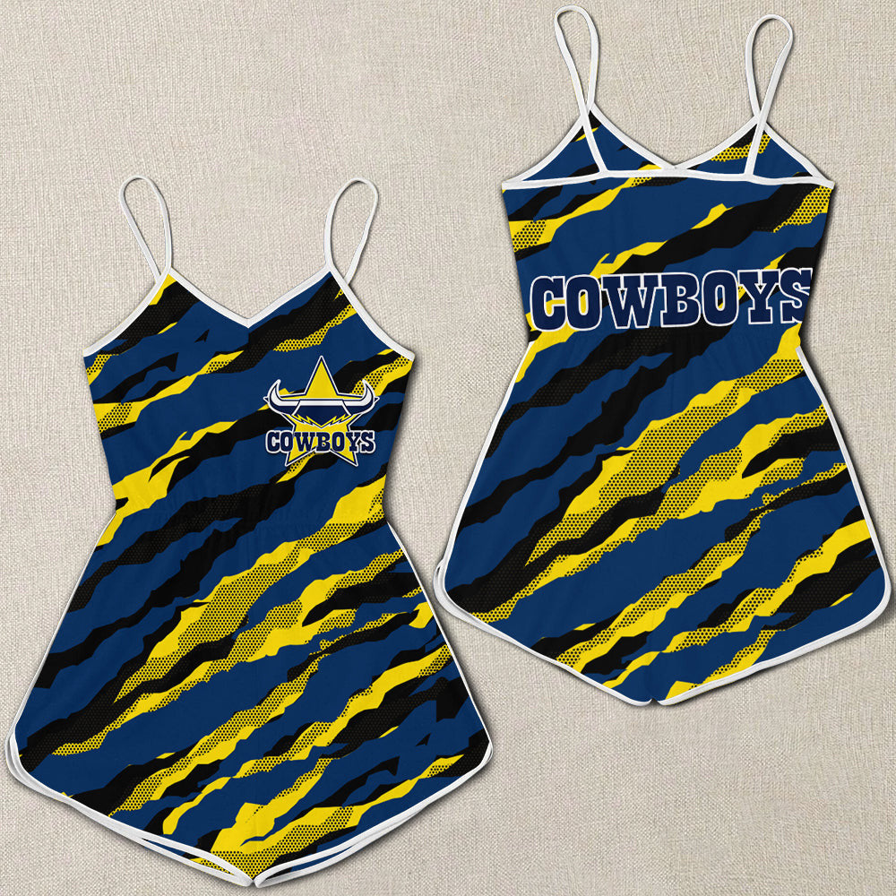 north-queensland-cowboys-women-rompers-custom-text-nrl
