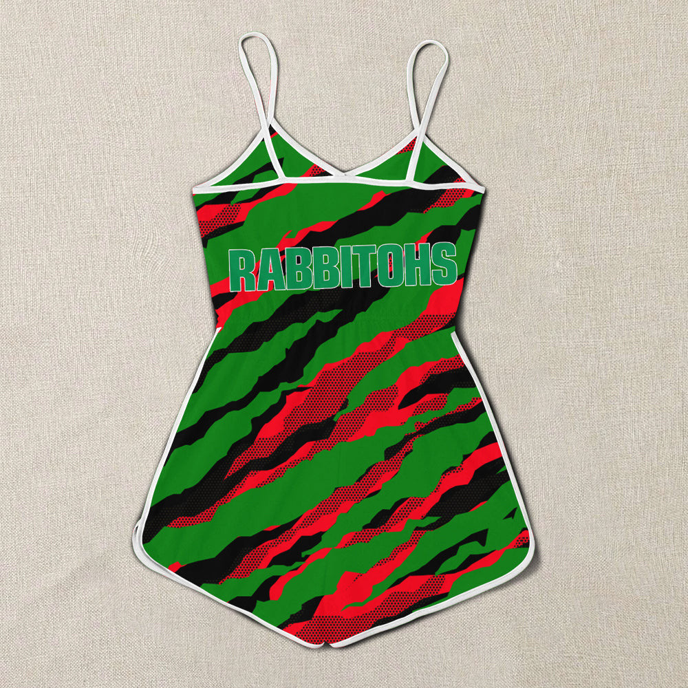 south-sydney-rabbitohs-women-rompers-custom-text-nrl