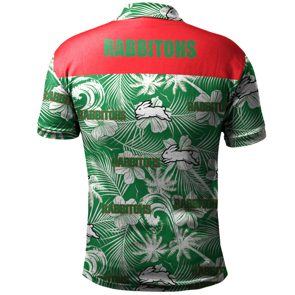 south-sydney-rabbitohs-polo-shirt-tropical-seamless-nrl