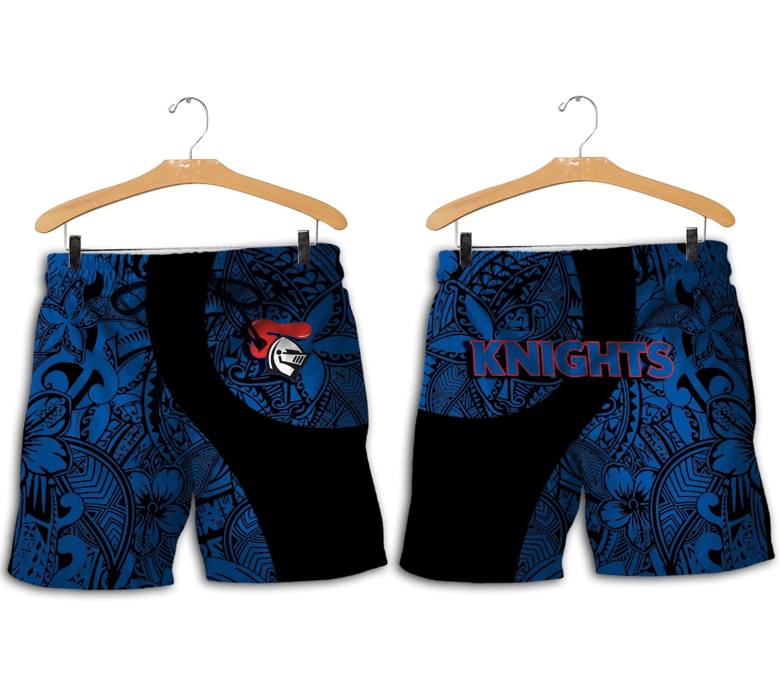 newcastle-knights-men-shorts-polynesian-nrl