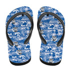 canterbury-bankstown-bulldogs-flip-flop-tropical-seamless-nrl