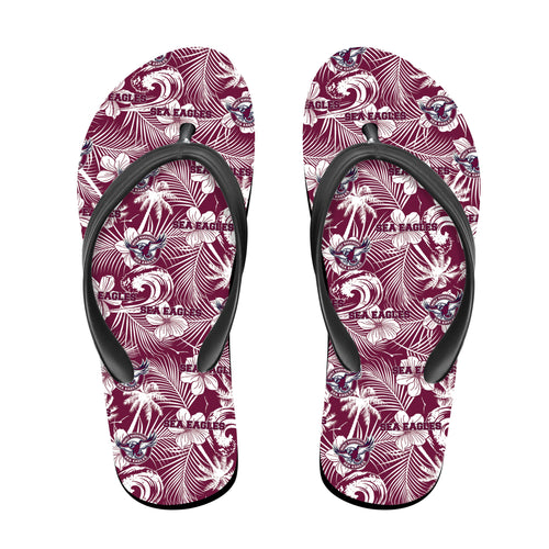 manly-warringah-sea-eagles-flip-flop-tropical-seamless-nrl