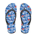newcastle-knights-flip-flop-tropical-seamless-nrl