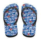 newcastle-knights-flip-flop-tropical-seamless-nrl