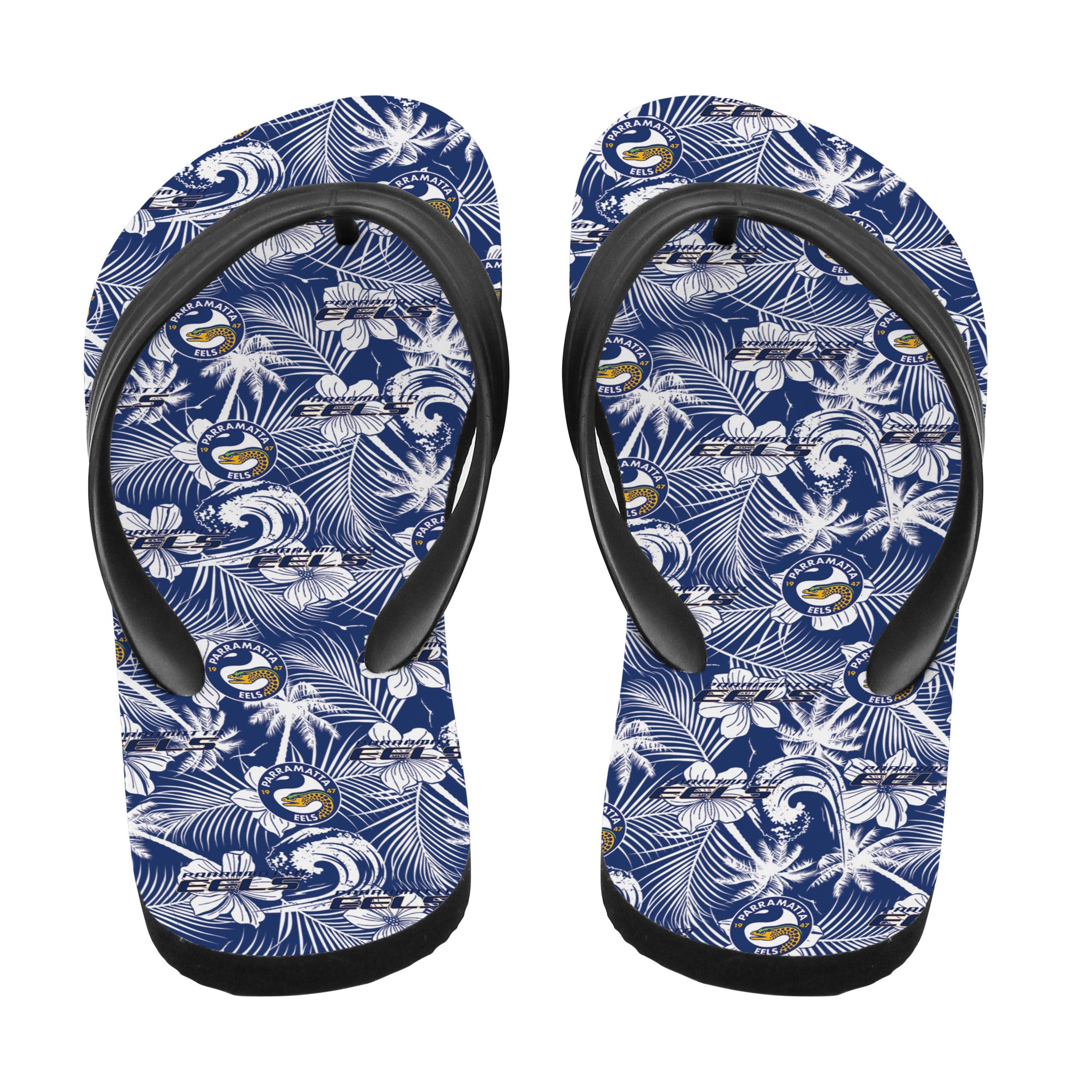 parramatta-eels-flip-flop-tropical-seamless-nrl