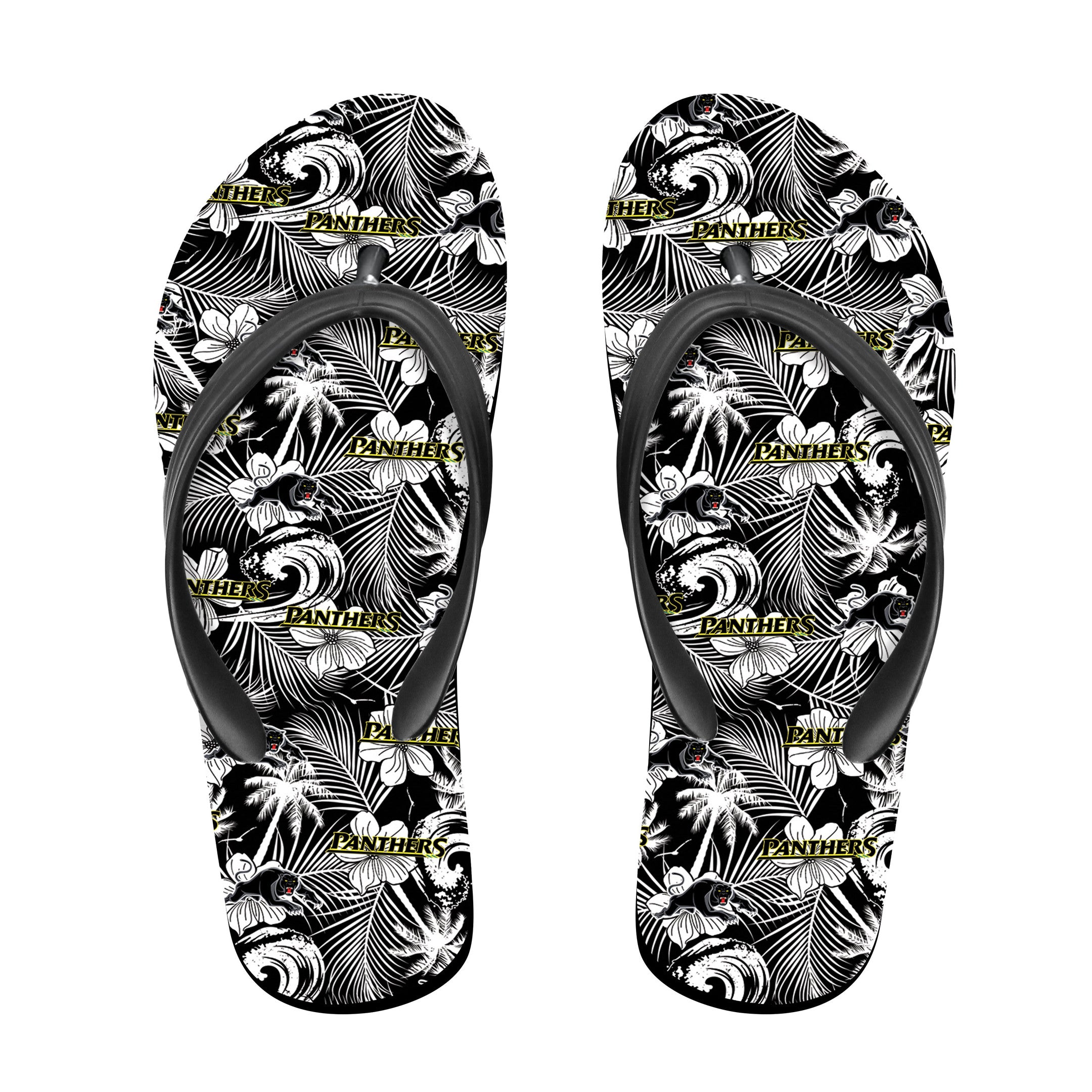 penrith-panthers-flip-flop-tropical-seamless-nrl