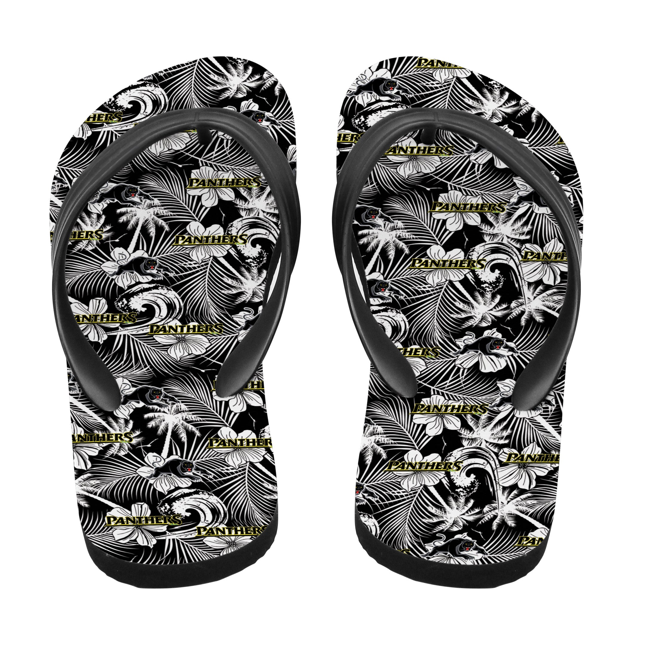 penrith-panthers-flip-flop-tropical-seamless-nrl