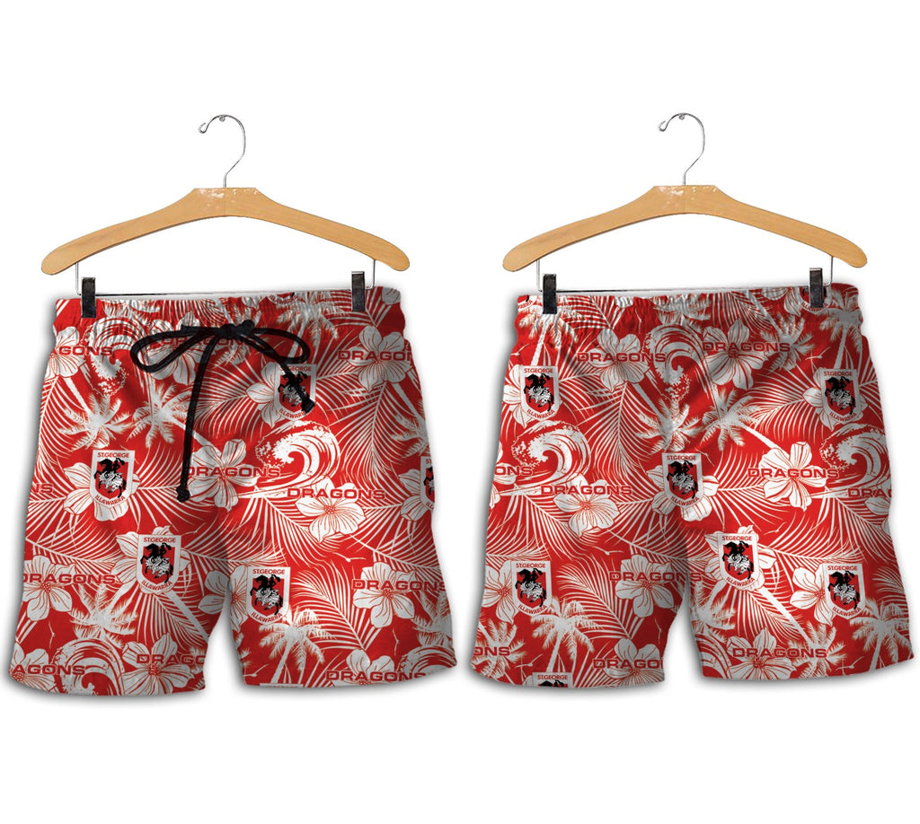 st-george-illawarra-dragons-men-shorts-tropical-seamless-nrl