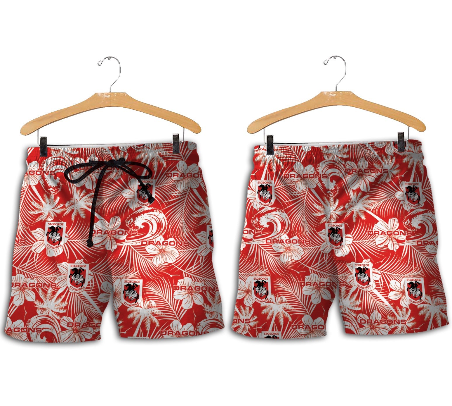 st-george-illawarra-dragons-men-shorts-tropical-seamless-nrl