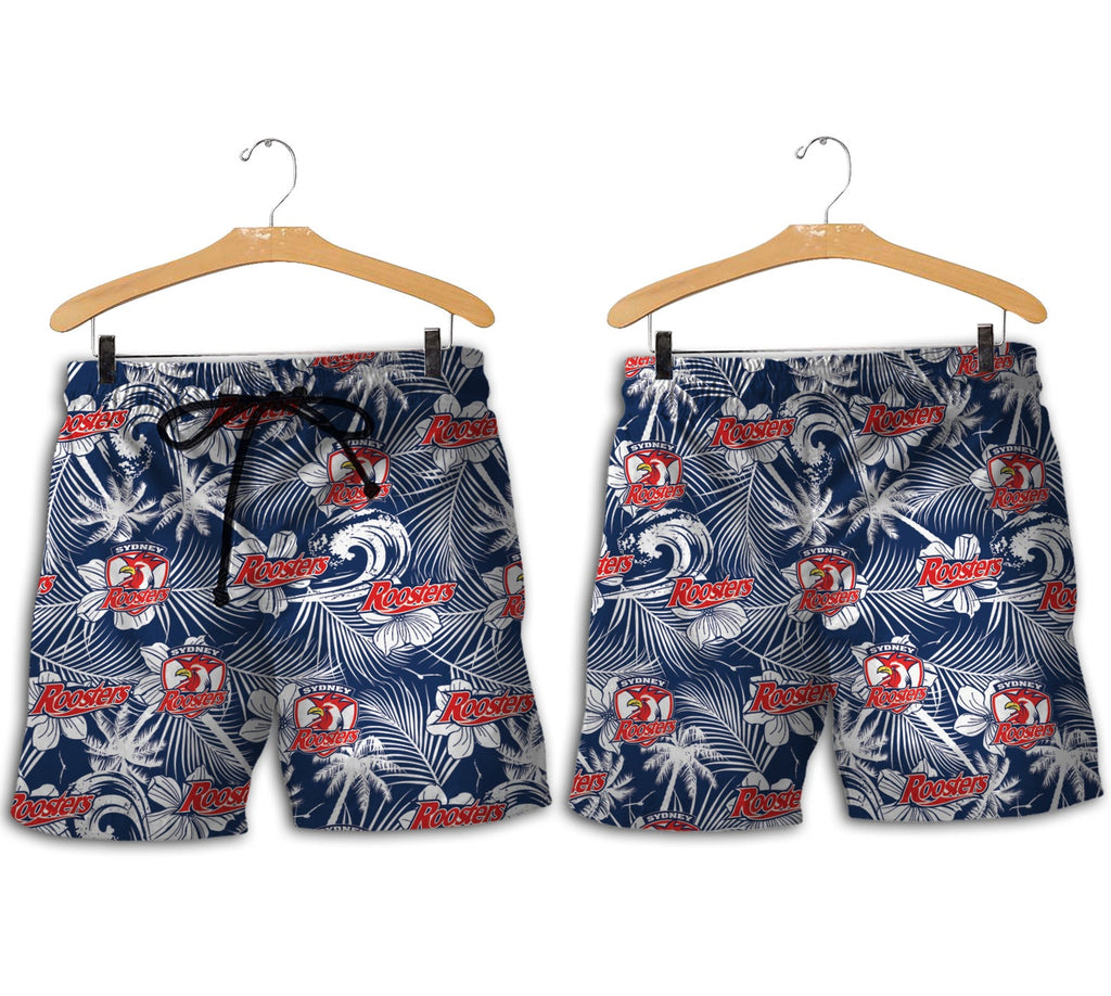sydney-roosters-men-shorts-tropical-seamless-nrl