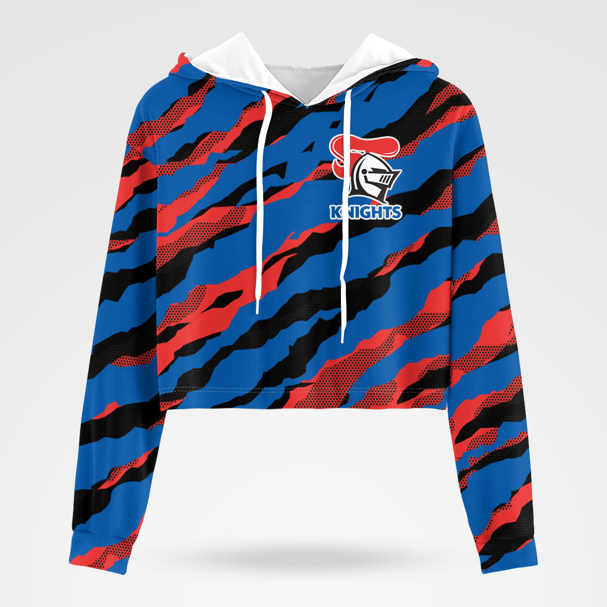 newcastle-knights-croptop-hoodie-sport-style-keep-go-on-nrl