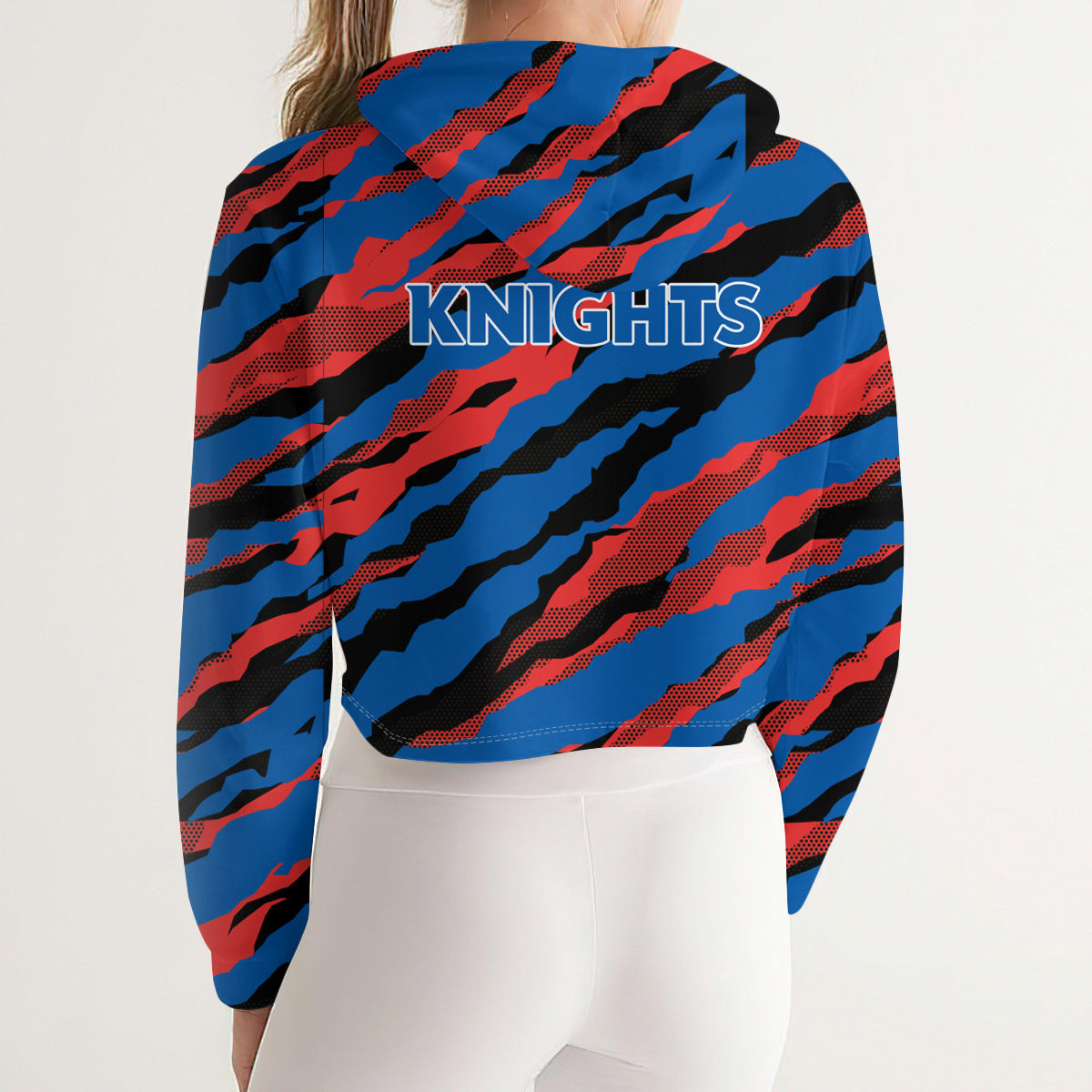newcastle-knights-croptop-hoodie-sport-style-keep-go-on-nrl