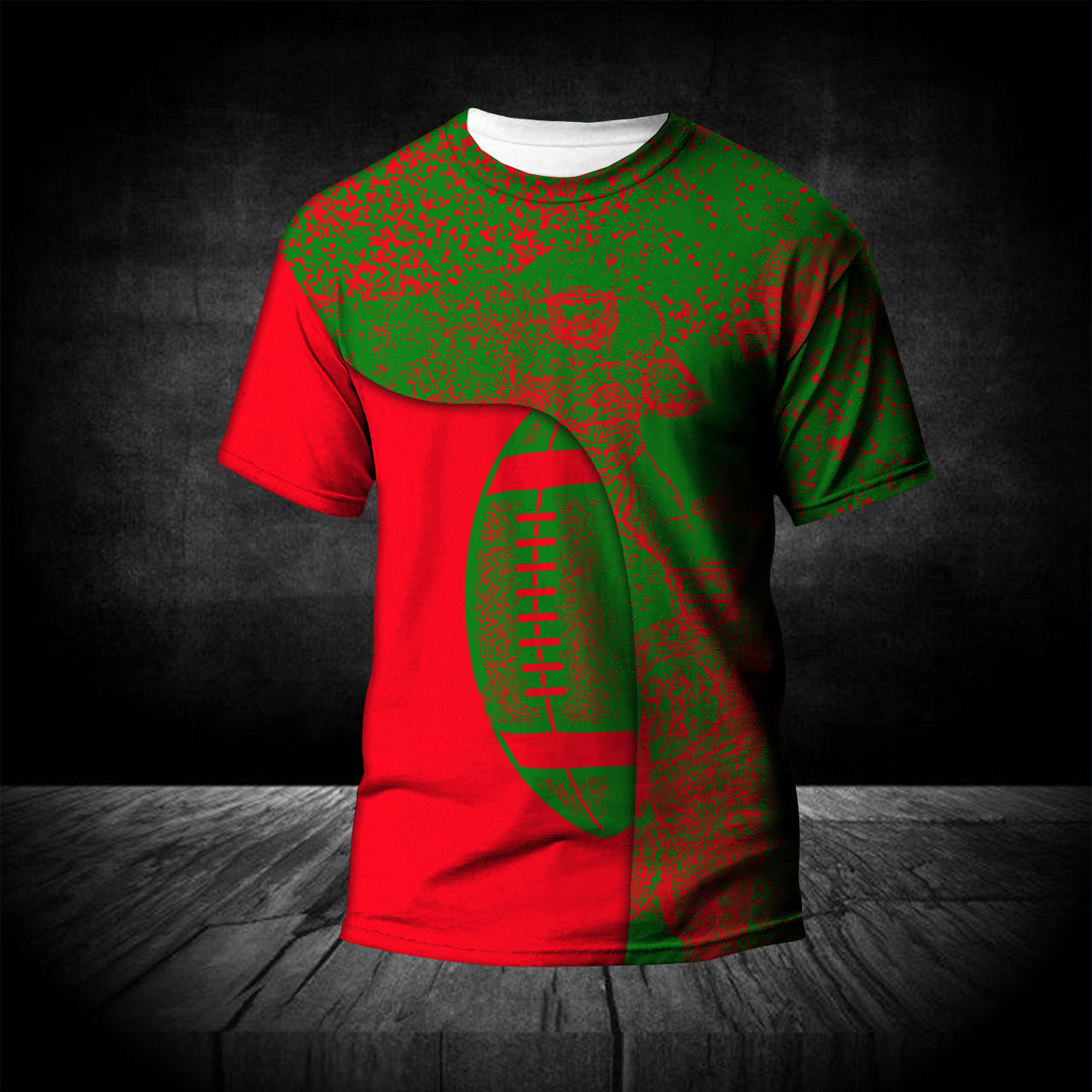 south-sydney-rabbitohs-t-shirt-graffiti-spray-nrl
