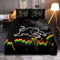 penrith-panthers-quilt-bed-set-net-pattern-grunge-style-nrl