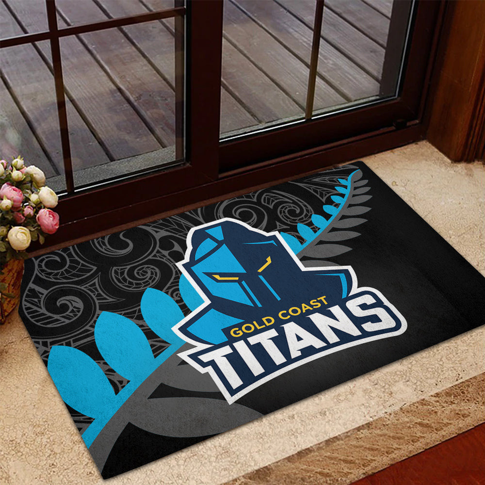 gold-coast-titans-door-mat-rugby-maori-nrl