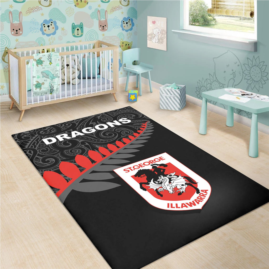 st-george-illawarra-dragons-area-rug-rugby-maori-nrl