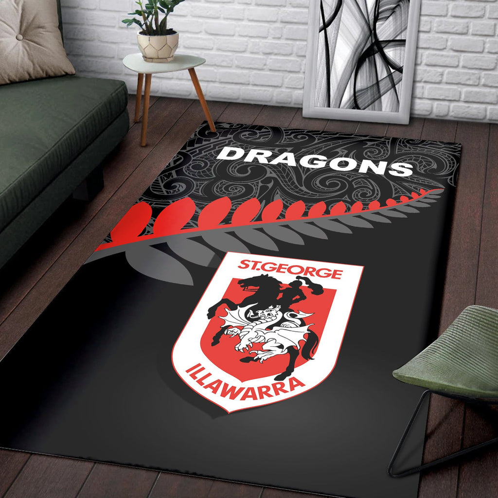 st-george-illawarra-dragons-area-rug-rugby-maori-nrl