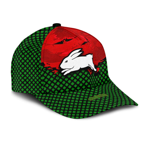 south-sydney-rabbitohs-classic-cap-net-pattern-grunge-style-nrl
