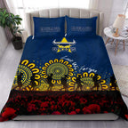 north-queensland-cowboys-bedding-set-aboriginal-rugby-anzac-day-poppy-with-soldiers-nrl