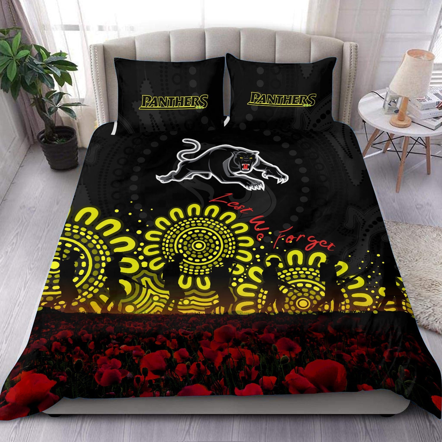 penrith-panthers-bedding-set-aboriginal-rugby-anzac-day-poppy-with-soldiers-nrl