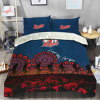 sydney-roosters-bedding-set-aboriginal-rugby-anzac-day-poppy-with-soldiers-nrl