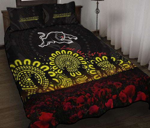 penrith-panthers-quilt-bed-set-aboriginal-rugby-anzac-day-poppy-with-soldiers-nrl