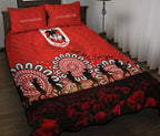 st-george-illawarra-dragons-quilt-bed-set-aboriginal-rugby-anzac-day-poppy-with-soldiers-nrl