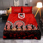st-george-illawarra-dragons-quilt-bed-set-aboriginal-rugby-anzac-day-poppy-with-soldiers-nrl
