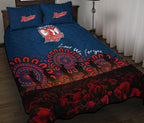 sydney-roosters-quilt-bed-set-aboriginal-rugby-anzac-day-poppy-with-soldiers-nrl