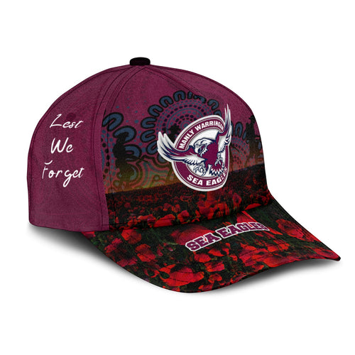 manly-warringah-sea-eagles-cap-aboriginal-rugby-anzac-day-poppy-with-soldiers-nrl