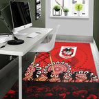 st-george-illawarra-dragons-area-rug-aboriginal-rugby-anzac-day-poppy-with-soldiers-nrl