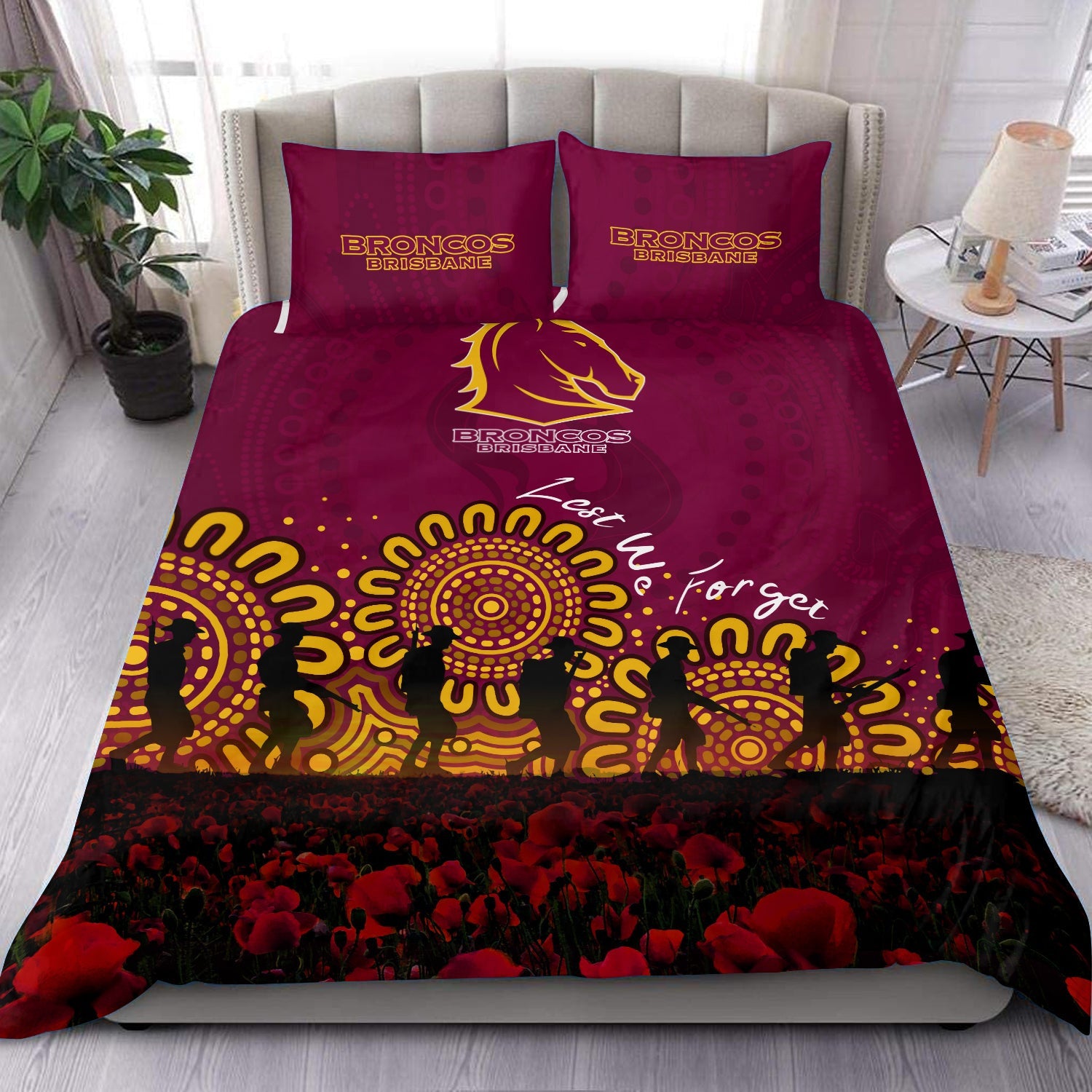 brisbane-broncos-bedding-set-aboriginal-rugby-anzac-day-poppy-with-soldiers-nrl