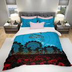 cronulla-sutherland-sharks-bedding-set-aboriginal-rugby-anzac-day-poppy-with-soldiers-nrl