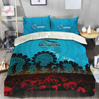 cronulla-sutherland-sharks-bedding-set-aboriginal-rugby-anzac-day-poppy-with-soldiers-nrl