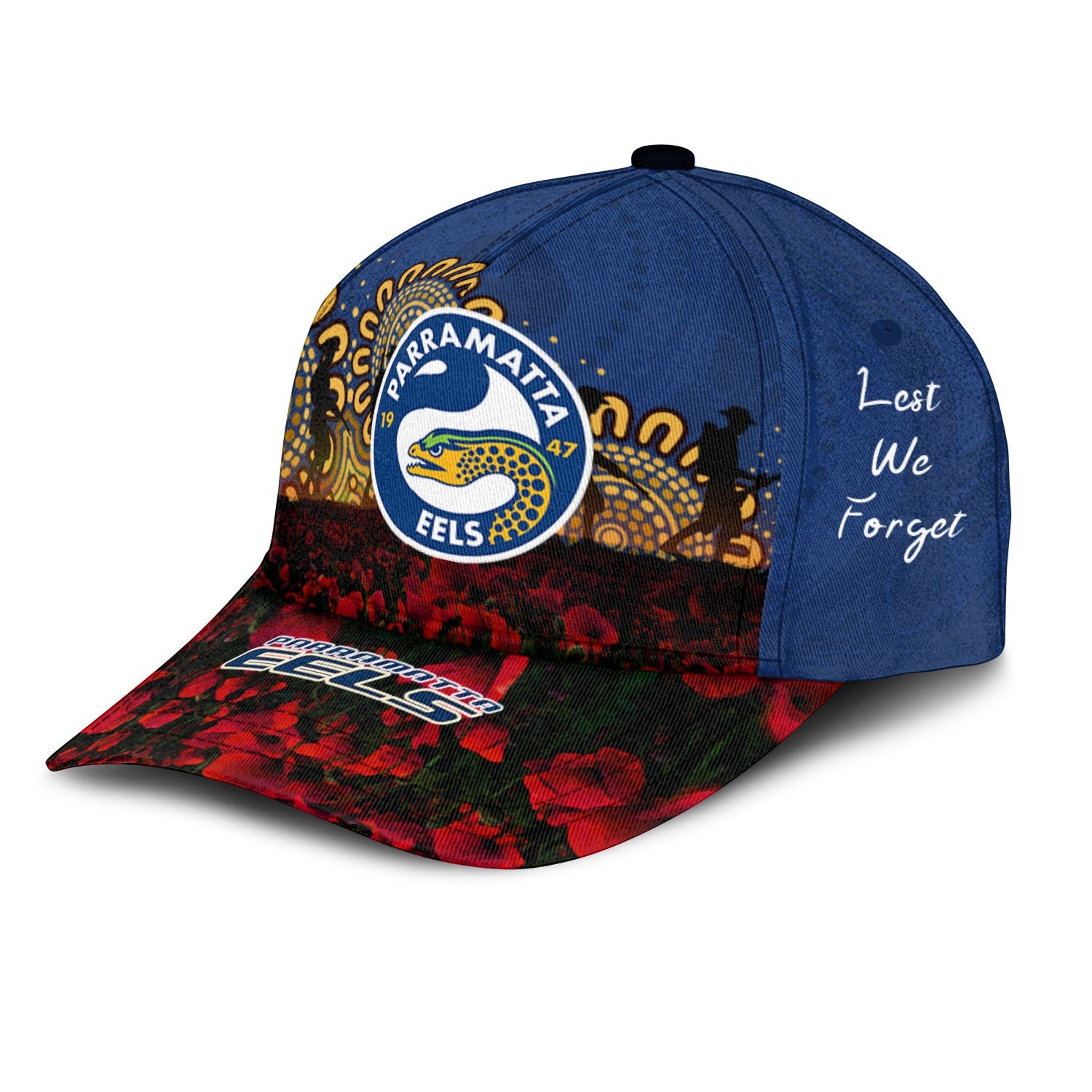 parramatta-eels-cap-aboriginal-rugby-anzac-day-poppy-with-soldiers-nrl