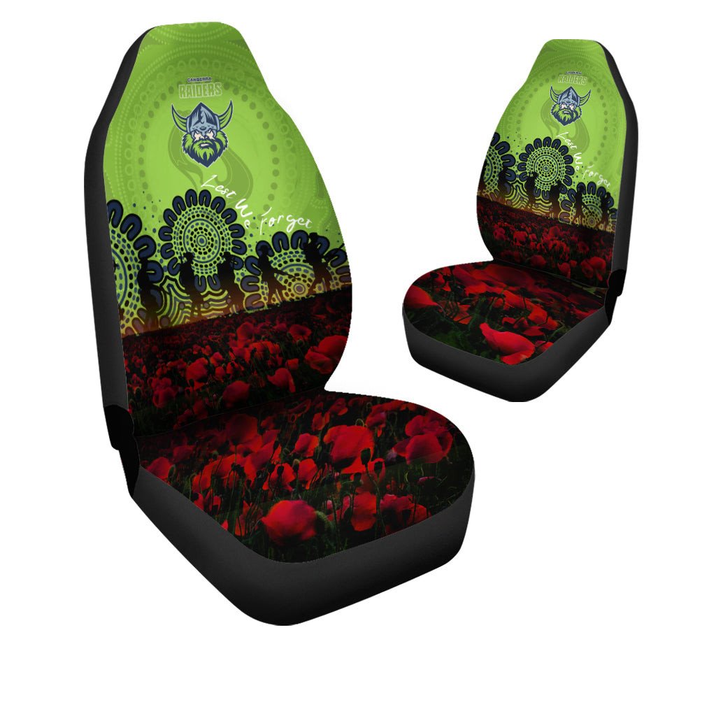 canberra-raiders-car-seat-covers-aboriginal-rugby-anzac-day-poppy-with-soldiers-nrl